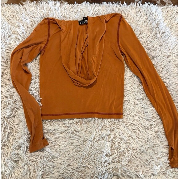 I.AM.GIA Blare Hoodie in Pumpkin Sz small (slightly damaged). - Picture 4 of 6